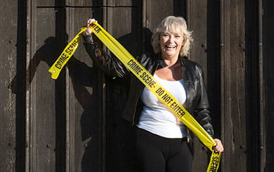 Former Fingerprint Expert and Crime Scene Examiner, Diane Ivory